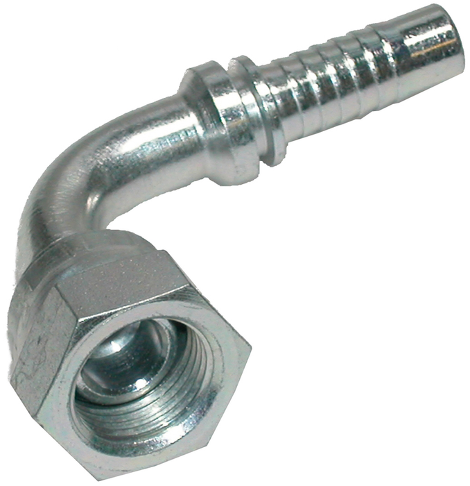 Terminal DKR 90° 3/8" DN 08 FITTING para tubo hidráulico