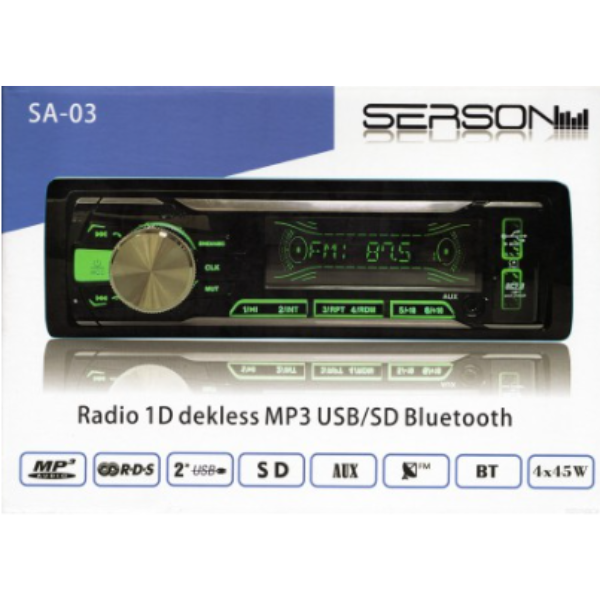 Auto rádio USB-SD-Bluetooth microfone externo