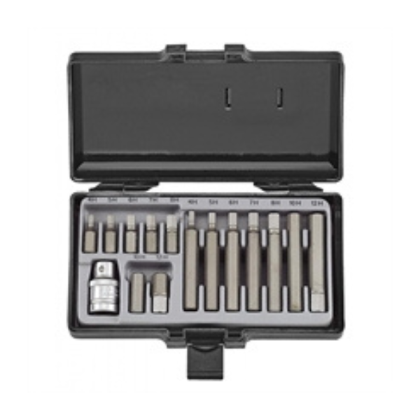 JOGO DE BITS 1/2 - 15 peças