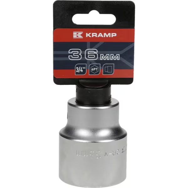 Chave de caixa 3/4" 6-pontos 36 mm