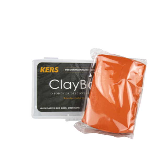 Clay Bar (Barra de argila) para descontaminação de automóveis 200g