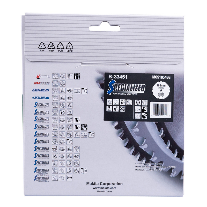 MAKITA DISCO SERRA HM185-48D MET 4131/ B-33451