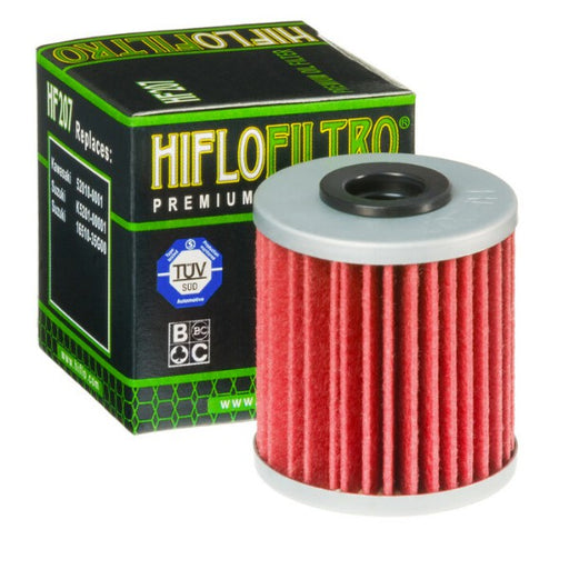 Filtro óleo Hiflofiltro HF207 para motas - QuintaRepair