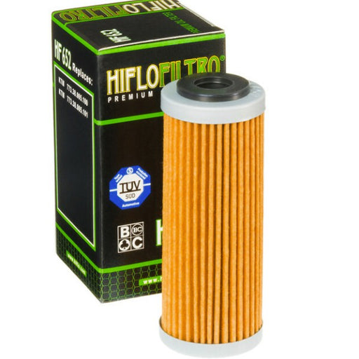 Filtro óleo Hiflofiltro HF652 para motas - QuintaRepair