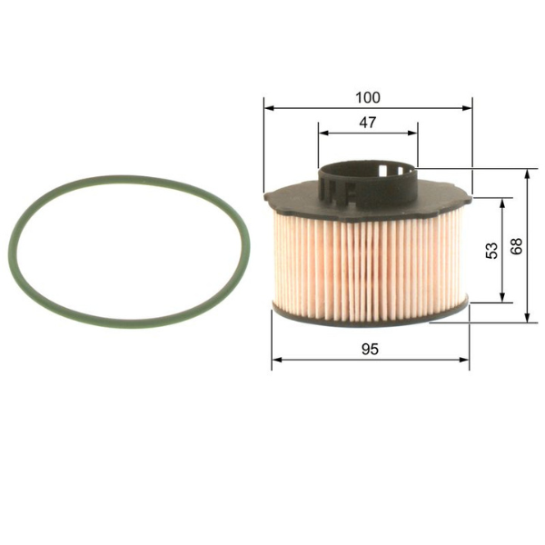Filtro tubulação combustível - N2359