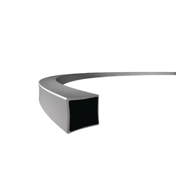 Nylon thread Ø 4 mm 23 m, square, Titanium Power, Kramp gray