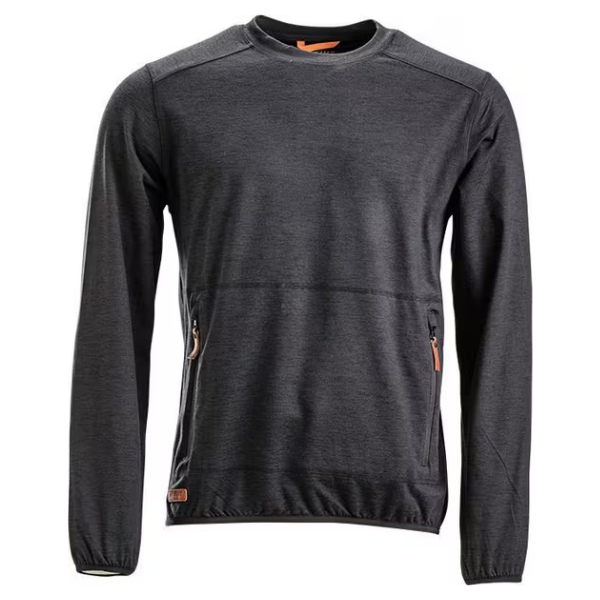 Forro polar gola alta cor antracite - M