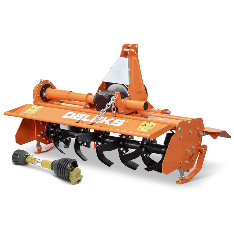 Fresa Agrícola para Trator tipo Kubota - 95 cm de trabalho útil - Série leve