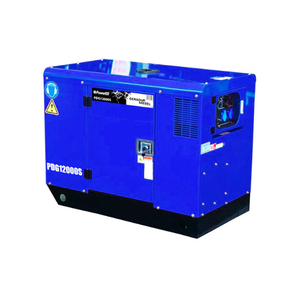 GERADOR DIESEL INSONORIZADO C/ ATS PDG12000S - 230V