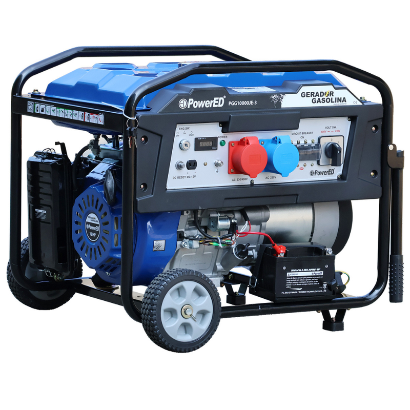 GERADOR GASOLINA PGG10000JE-3 230/400V POWERED