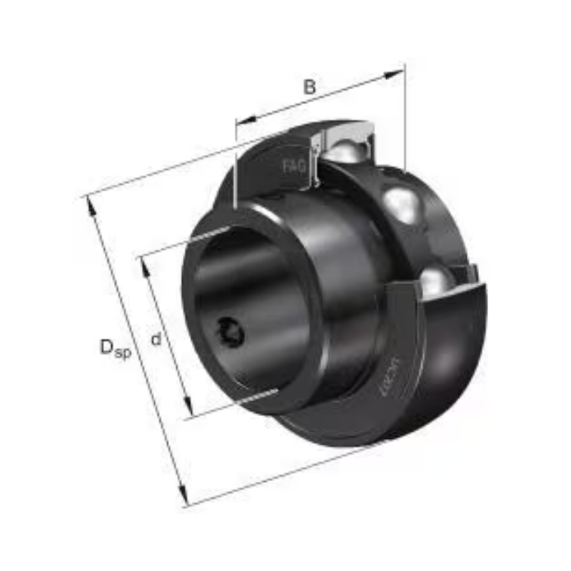 Inserto de rolamento 40x80x21,6 mm INA/FAG