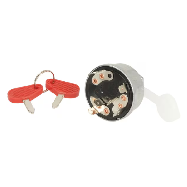 Interruptor de ignição com chave, 12/24 V, 4 posições16 A - terminais de lâmina