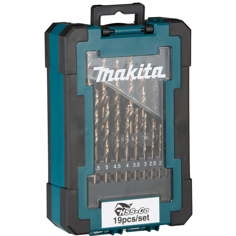 MAKITA JOGO BROCAS METAL (19 PEÇAS) - D-67561
