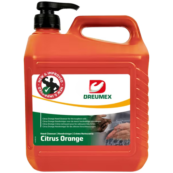 Lava Mãos Cítrico Laranja 3 8L
