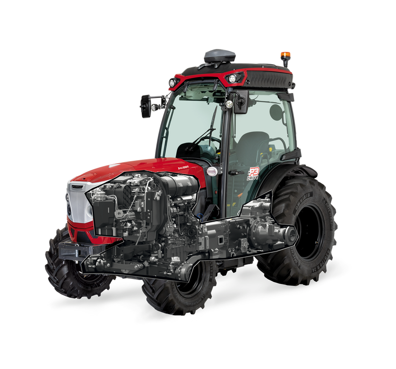 Trator McCormick X4-110F/N CABINADO