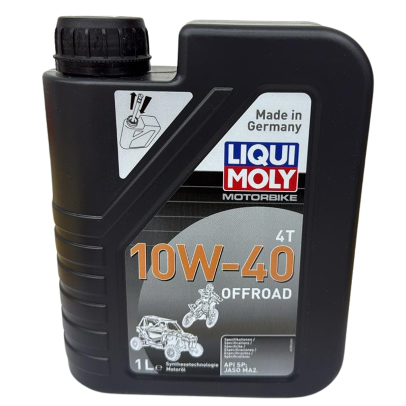 Óleo de motor LIQUI MOLY HC Sintético 4T 10W-40 Off-Road - Frasco