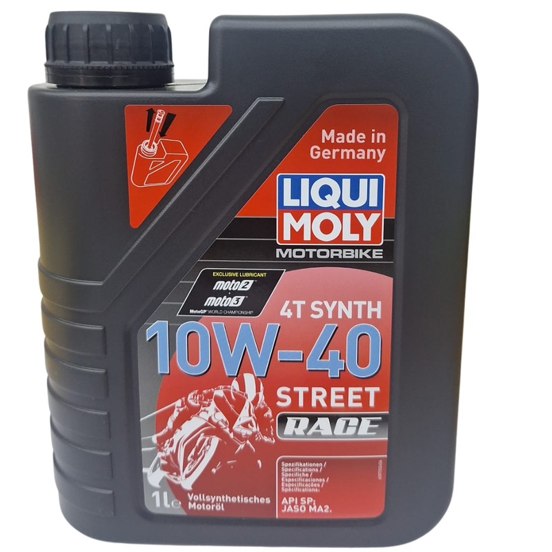 Óleo de motor LIQUI MOLY Sintético 4T 10W-40 Street Race