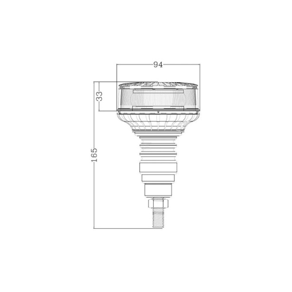 Pirilampo Farol LED LP Flex montagem fixa - QuintaRepair