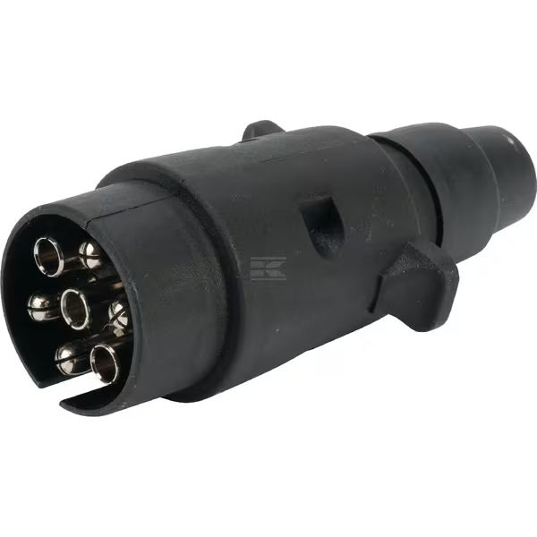 Ficha plástico de reboque de 7 pinos