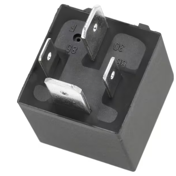 Relé de Potência 12 V, Normalmente Aberto 70A - com resistor e Suporte