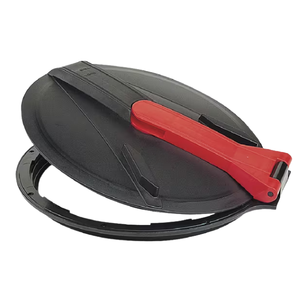 Tampa com Fechadura - Fixação Lateral