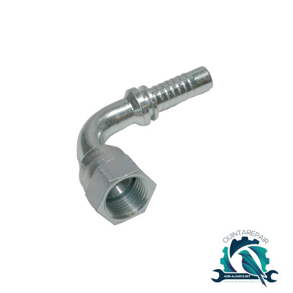 Terminal DKJ Curva 90° 7/8-14 DN 16 para tubo hidraulico
