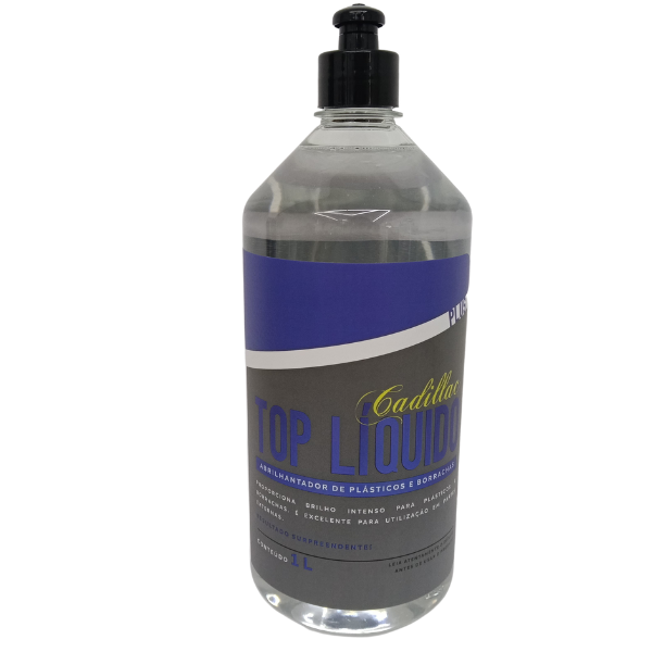 Top Liquido Abrilhantador de Plásticos e Borrachas 1L Cadillac