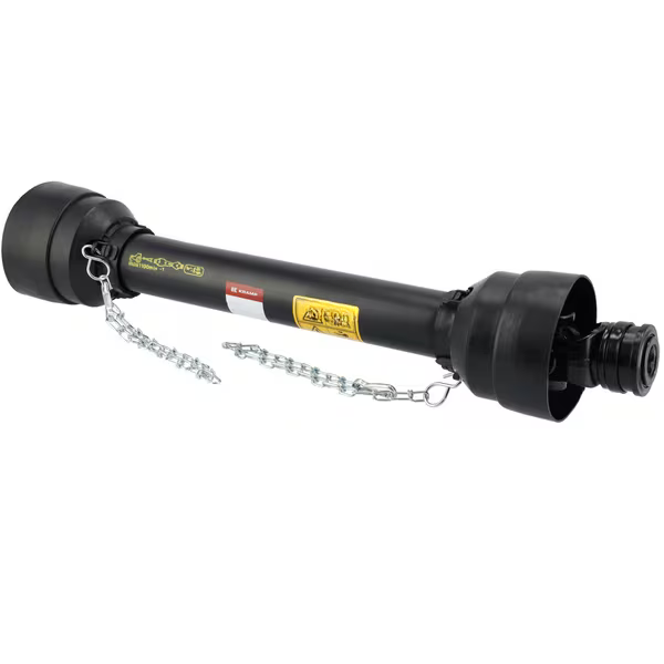 Veio de transmissão TDF T40 L=860mm, LT: 1.3/8"-6, LM: Perno ruptura 1.3/8"-6