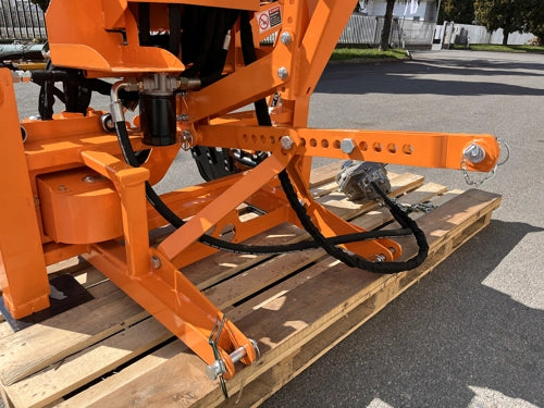 Retroescavadora com deslocamento lateral para tratores de 18-45cv - mod. DRS-1000-T