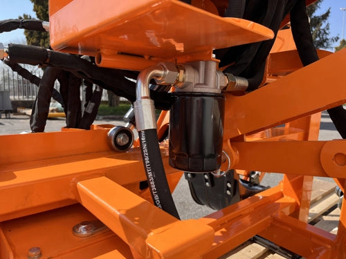 Retroescavadora com deslocamento lateral para tratores de 18-45cv - mod. DRS-1000-T